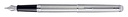Stylo plume Waterman Hémisphère Steel CT Fin