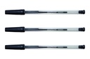 Balpen Quantore Stick zwart medium