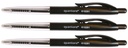 Stylo bille Quantore rétractable Medium noir