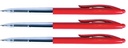 Stylo bille Quantore rétractable Medium rouge