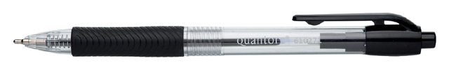 Stylo bille Grip Quantore rétractable Medium noir