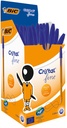 Stylo bille BIC Cristal Fin bleu