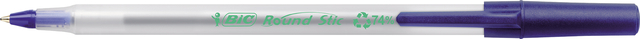 Stylo bille BIC Ecolutions Round Stic Medium bleu