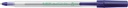 Balpen Bic Ecolutions round stic medium blauw