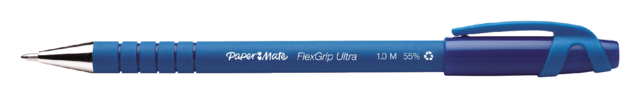 Balpen Paper Mate Flexgrip Ultra stick medium blauw