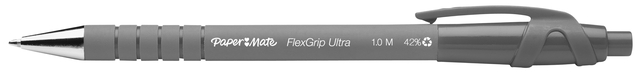 Stylo Bille Paper Mate Flexgrip Ultra Medium noir