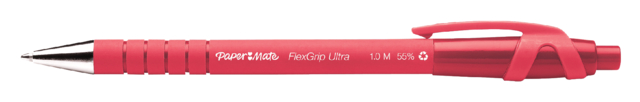 Balpen Paper Mate Flexgrip Ultra medium rood