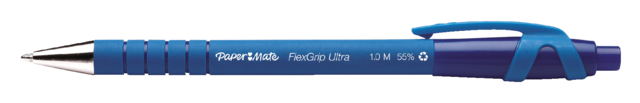 Balpen Paper Mate Flexgrip Ultra medium blauw