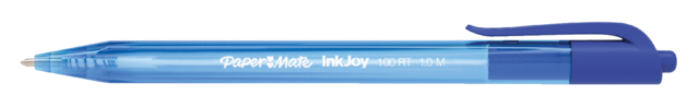 Stylo bille Paper Mate Inkjoy 100RT Medium bleu