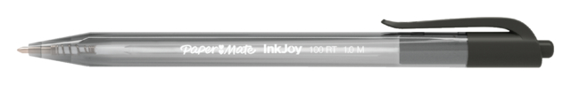 Stylo bille Paper Mate Inkjoy 100RT Medium noir lot 80+20 gratuits