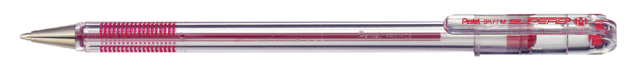 Balpen Pentel BK77 fijn rood