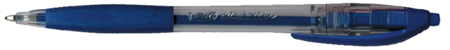 Balpen Bic Atlantis classic grip clic medium blauw