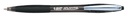 Stylo bille BIC Atlantis Soft Clip Métal Medium noir