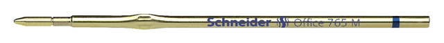 Recharge stylo bille Schneider Office 765 Medium bleu