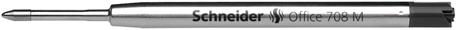 Balpenvulling Schneider 7081 Jumbo tbv Parker medium zwart