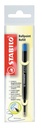 Recharge stylo bille Standard STABILO Medium bleu