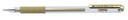 Roller Encre Gel Pentel Grip K118 Medium or