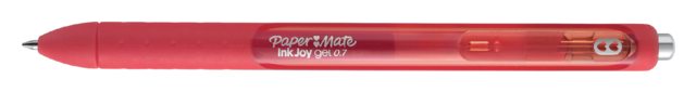 Stylo gel Paper Mate Inkjoy Medium rouge