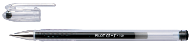 Gelschrijver PILOT G-1 medium zwart