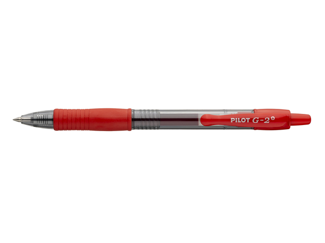 Stylo Gel PILOT G2 Plus Fin rouge