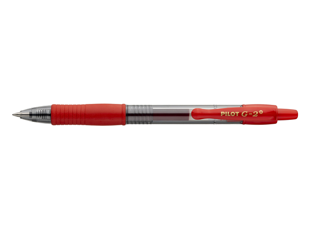 Stylo Gel PILOT G2 Medium rouge
