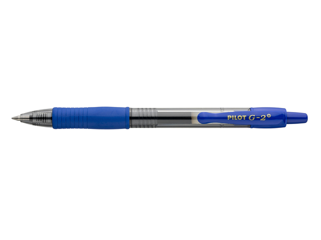 Stylo Gel PILOT G2 Plus Medium bleu