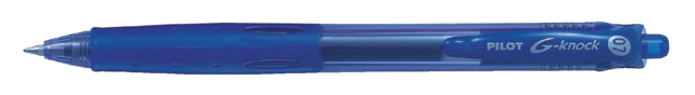 Stylo Gel PILOT  Begreen G-Knock Medium bleu