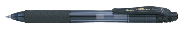 Stylo Gel Pentel BL107 EnerGel-X Medium noir