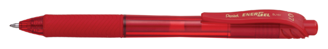 Gelschrijver Pentel BL107 Energel-X medium rood