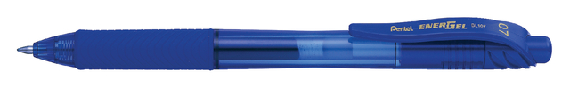 Stylo Gel Pentel BL107 EnerGel-X Medium bleu