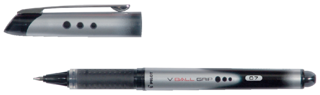 Rollerpen PILOT V-Ball Grip medium zwart