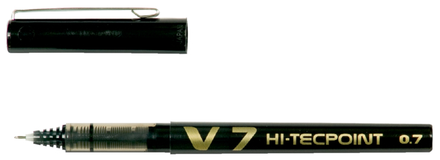 Rollerpen PILOT Hi-Tecpoint V7 medium zwart