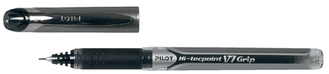 Rollerpen PILOT Hi-Tecpoint Grip V7 medium zwart