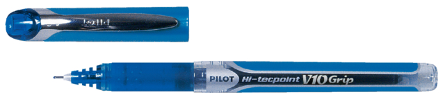 Rollerpen PILOT Hi-Tecpoint Grip V10 breed blauw