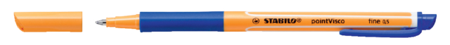 Rollerpen STABILO PointVisco 1099/41 fijn blauw