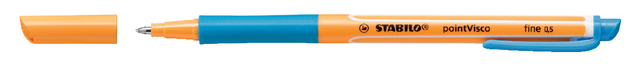Roller STABILO PointVisco 1099/51 Fin bleu azur