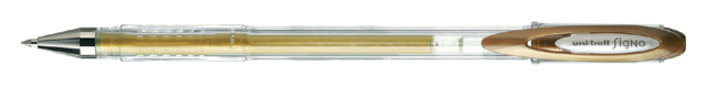 Rollerpen Uni-ball Signo medium metallic goud