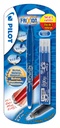 Roller PILOT FriXion Medium bleu 1 pièce + 3 recharges