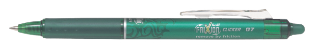 Roller PILOT FriXion Clicker Medium vert