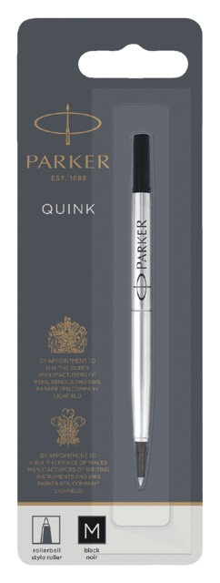 Recharge roller Parker Quink Medium noir