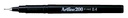 Fineliner Artline 200 ogive Fin noir