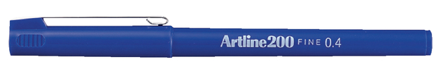 Fineliner Artline 200 ogive Fin bleu