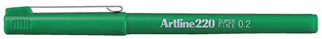 Fineliner Artline 220 ogive Extra Fin vert