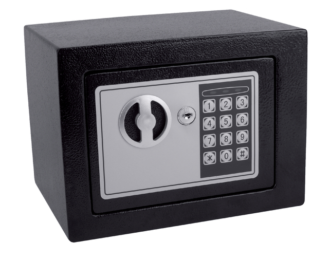 Coffre-fort Pavo Mini électronique 230x170x170mm noir