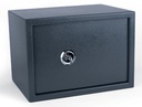 Coffre-fort Pavo 350x250x250mm à clé gris foncé