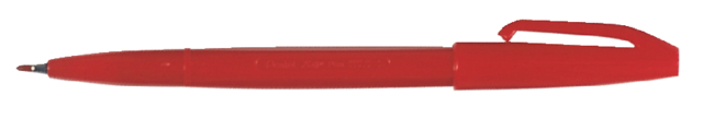 Fineliner Pentel Signpen S520 medium rood