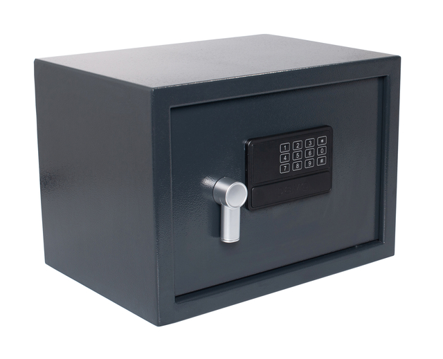 Coffre-fort Pavo électronique 350x250x250mm gris foncé