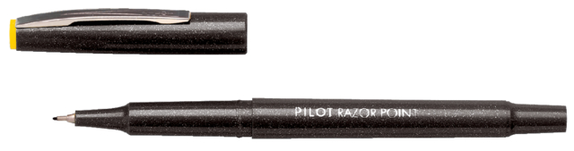 Fineliner PILOT Razor Point fijn zwart