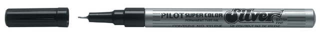Marqueur PILOT Super Color Extra Fin argent