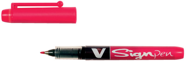 Feutre PILOT V-SignPen Fin rouge